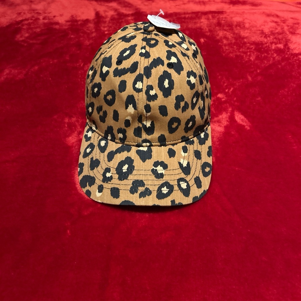 Women’s Leopard print cap